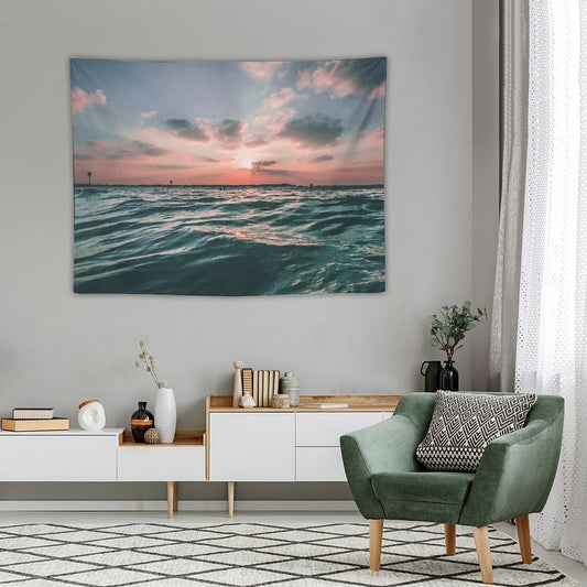 Ocean Sunrise Tapestry