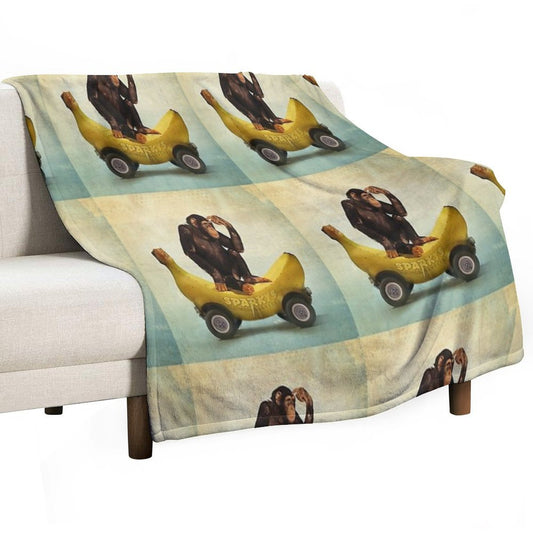 Sparky's Electrical Services Throw Blanket