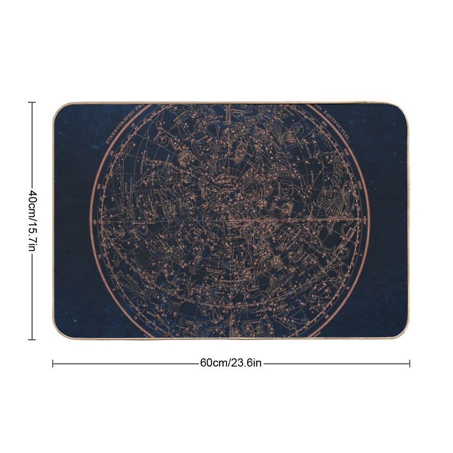 Constellations of The Northern Hemisphere Bath Mat
