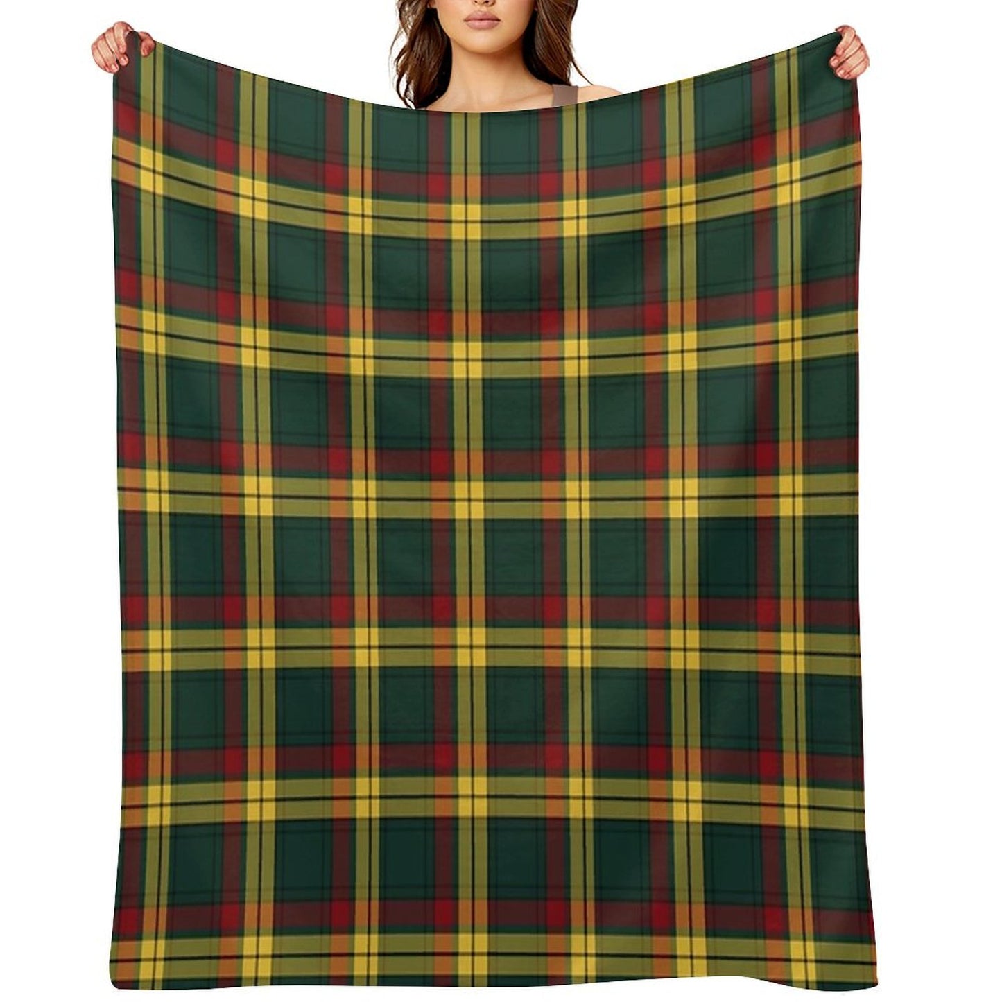 Clan MacMillan Tartan Throw Blanket