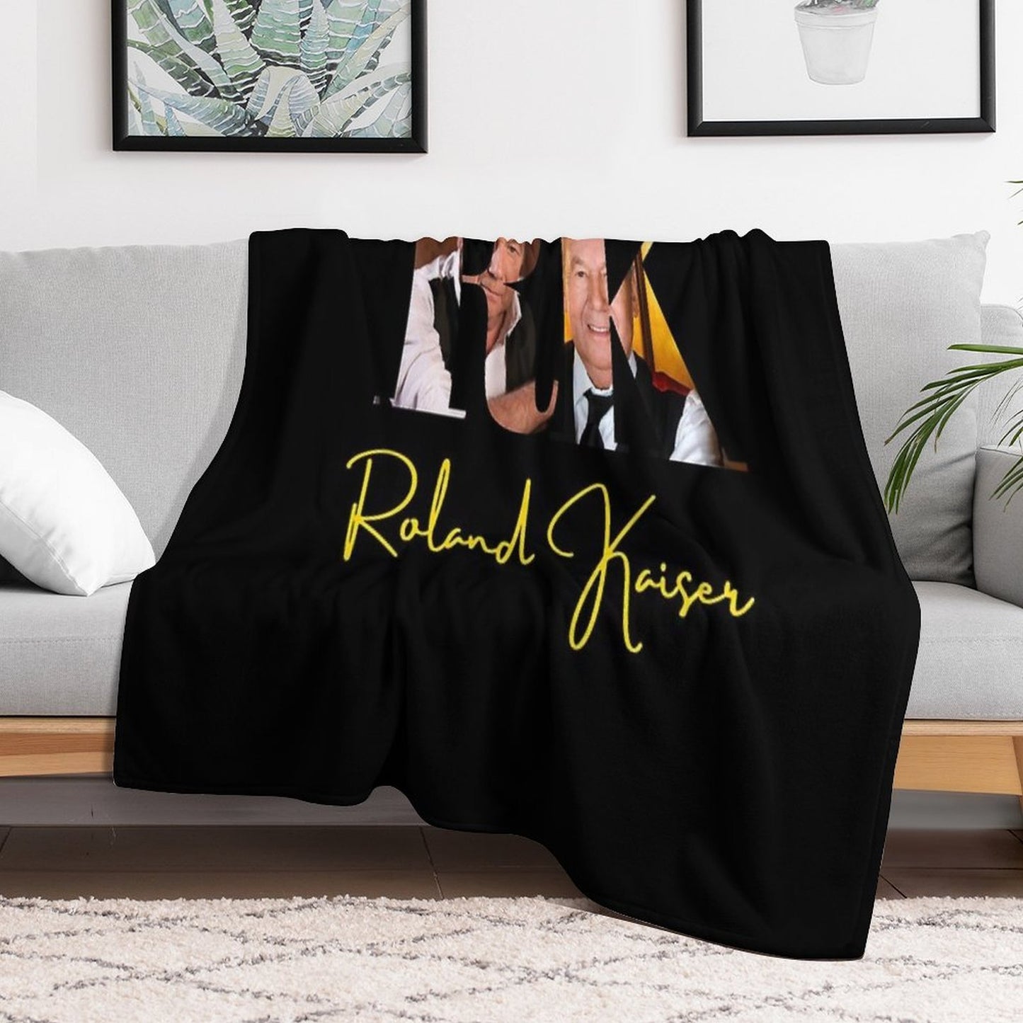 Roland Kaiser-roland Kaiser Festival- Roland Kaiser Merch Throw Blanket
