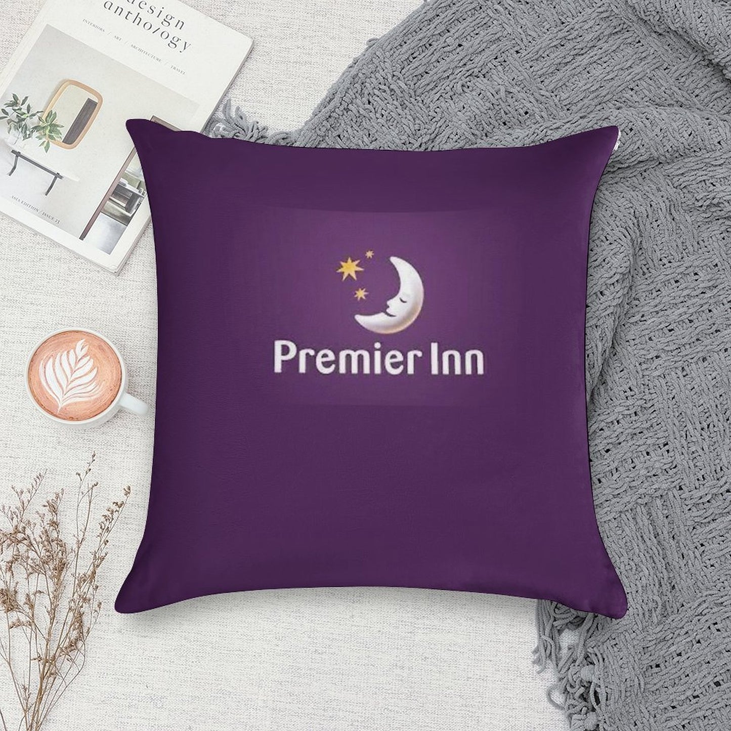 PREMIER INN Soft Luxury Feel Throw Pillow