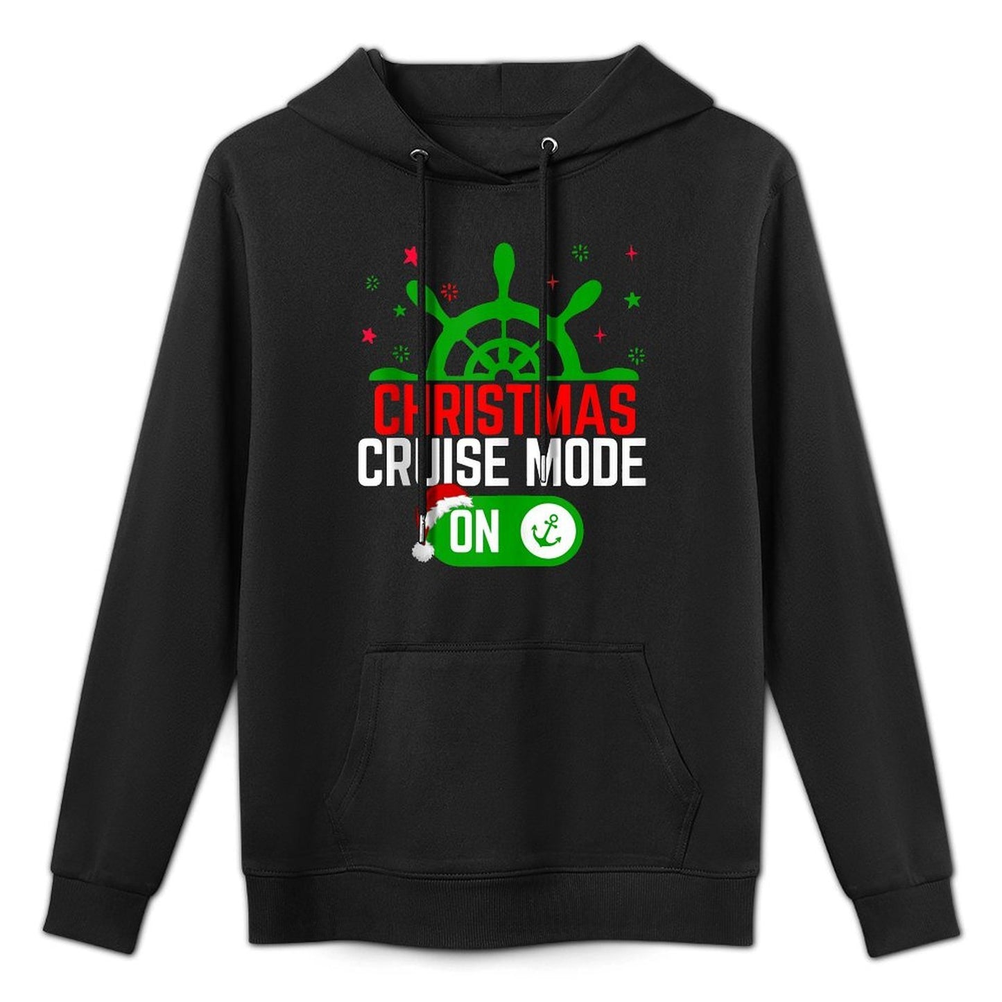 Christmas Cruise Mode On Cruise Ship Christmas 2023 Colorfast Hoodie