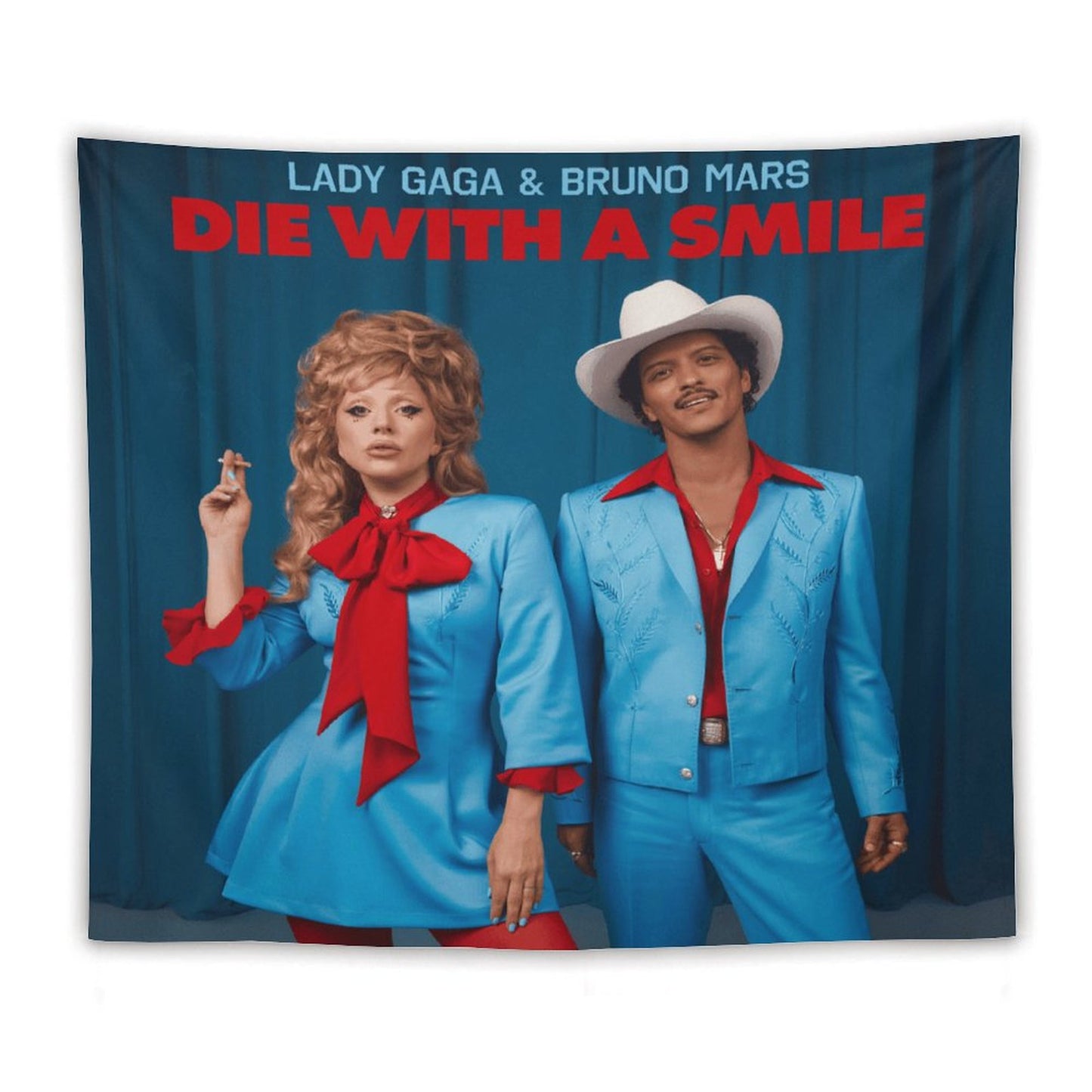 Die With A Smile Tapestry
