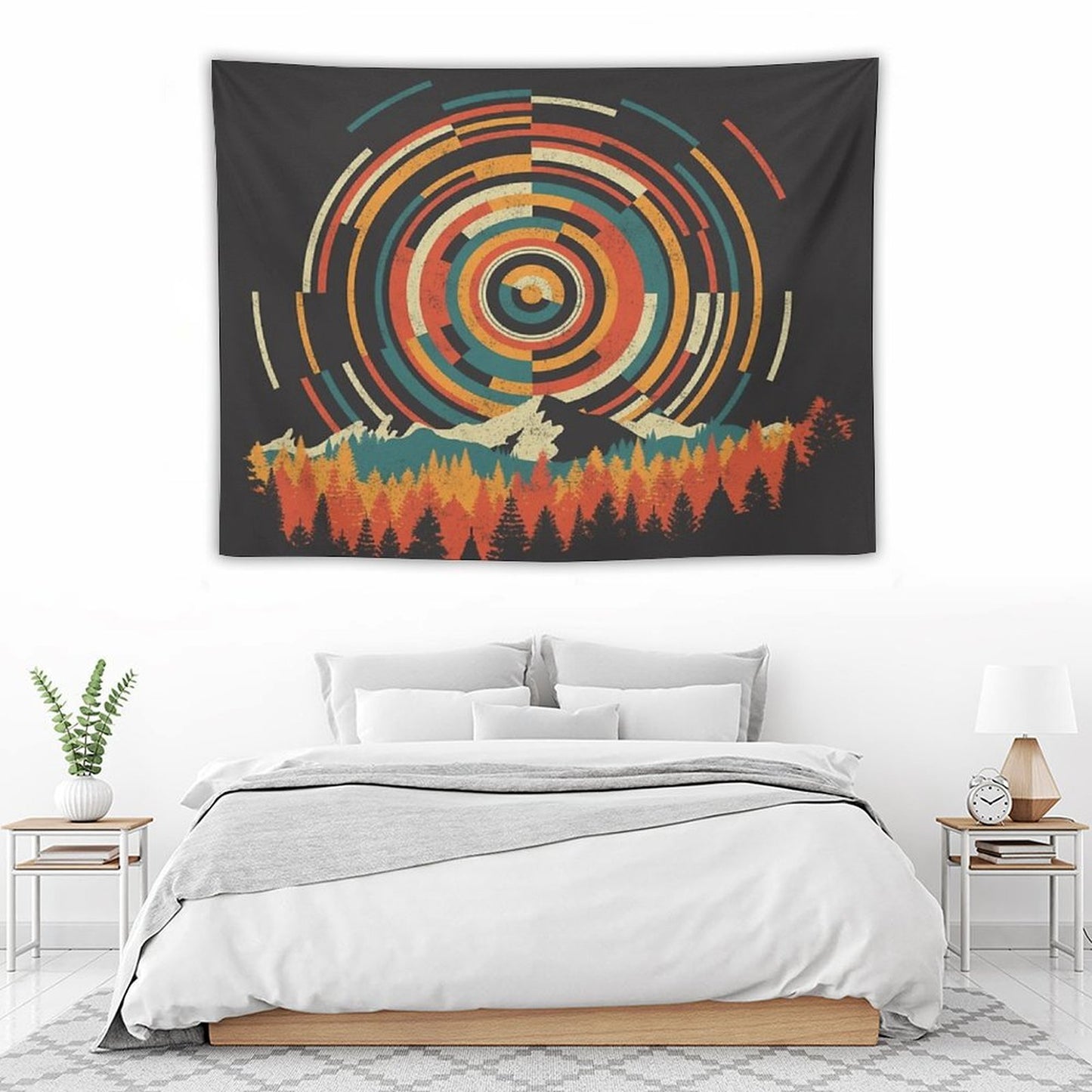 The Geometry of Sunrise Tapestry
