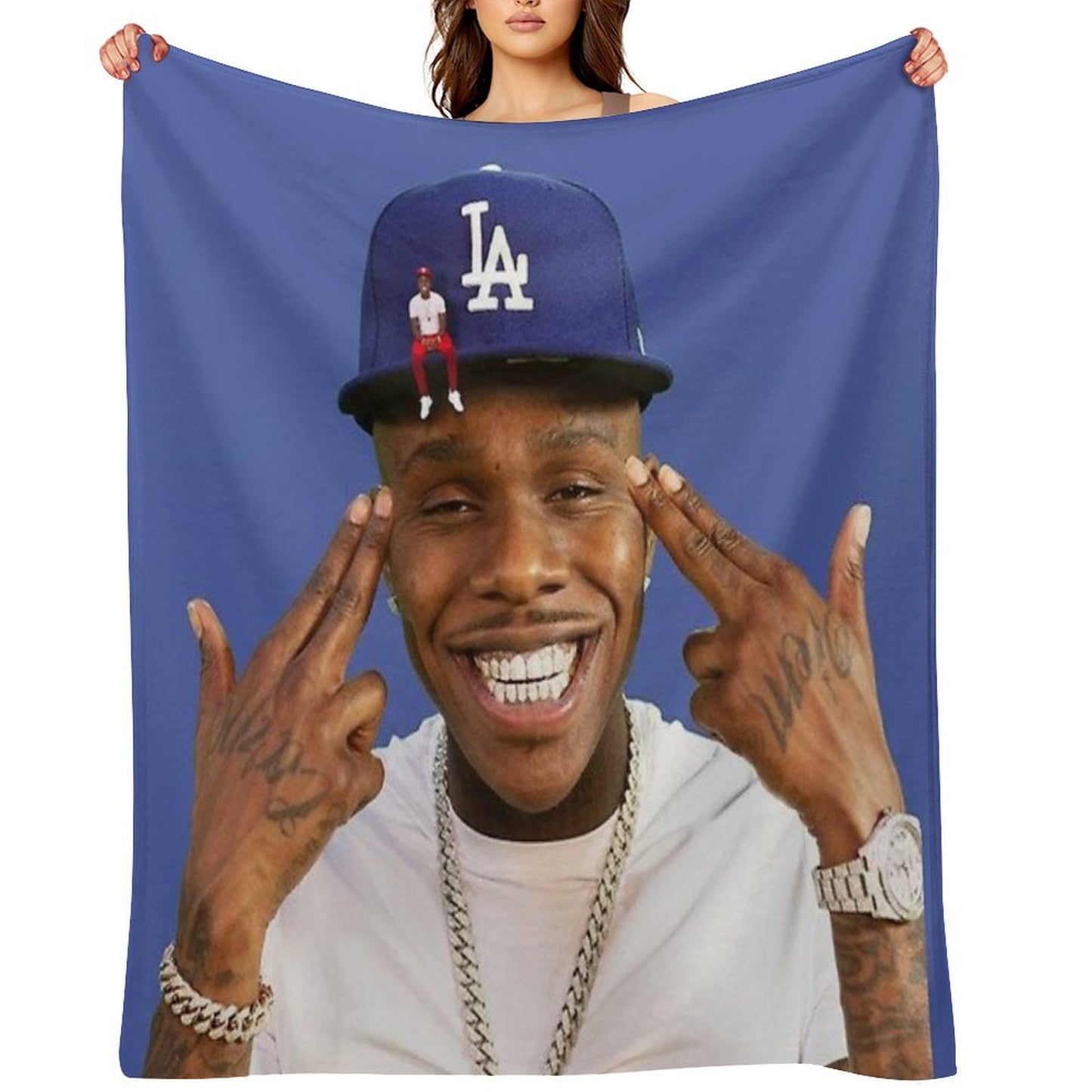 DA BABY FULL Throw Blanket