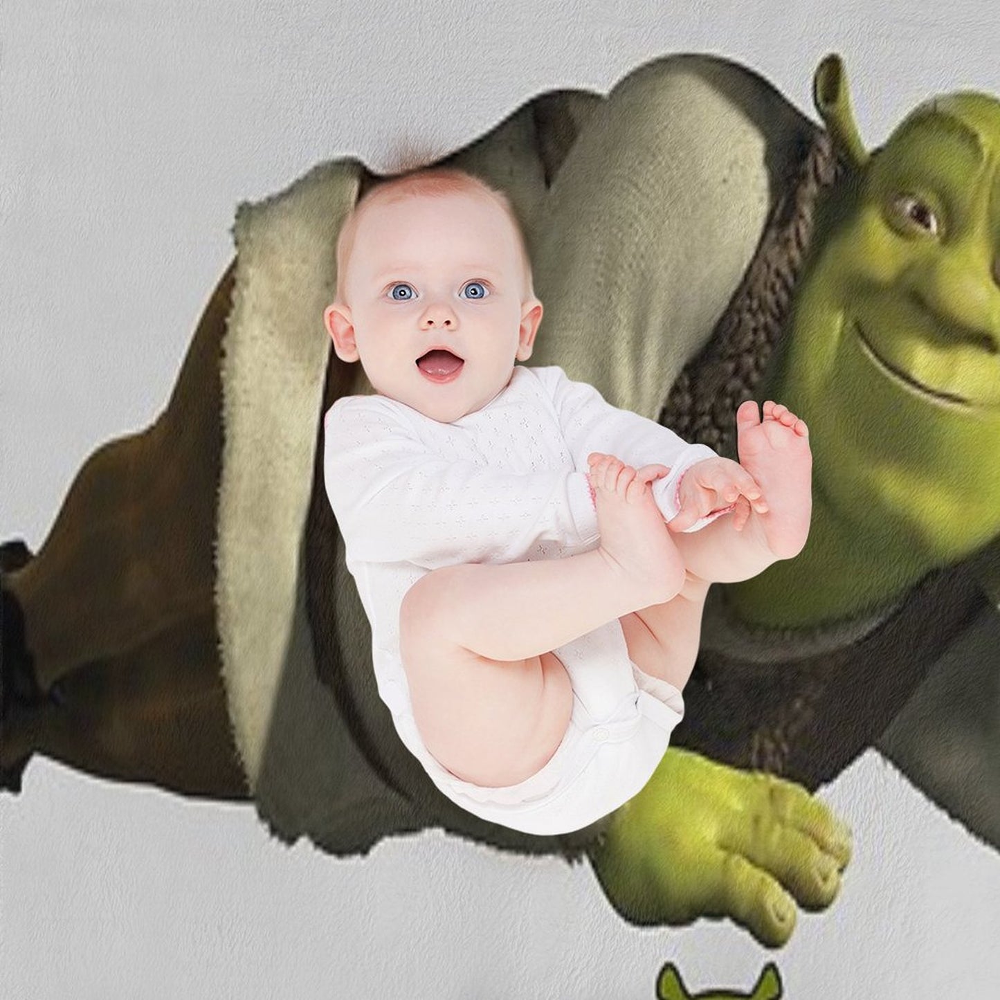 Come to My Swamp - Shrek Throw Blanket