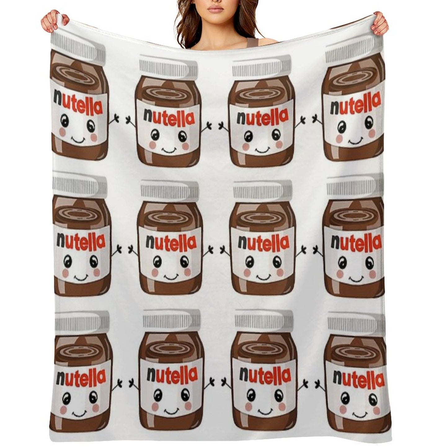 Nutella Cutie Throw Blanket