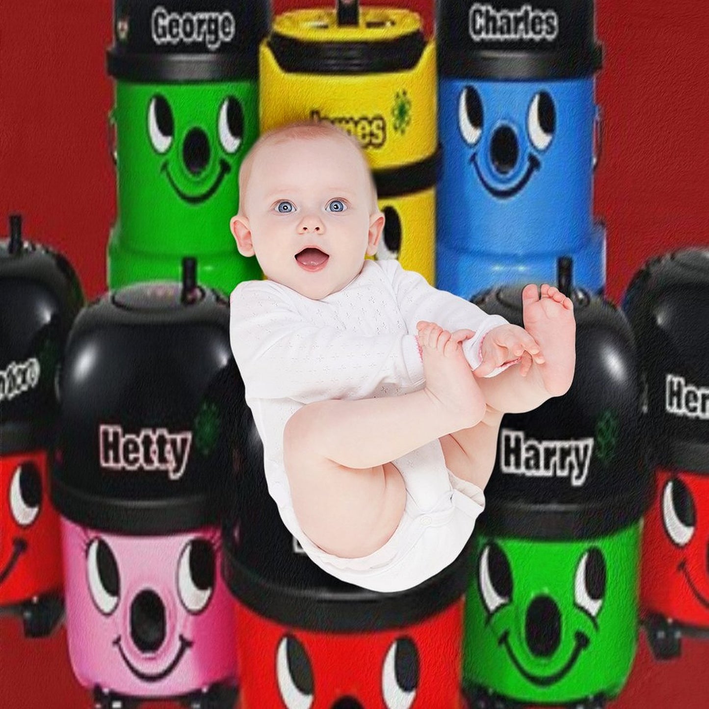 Henry Hoover And Friends Throw Blanket