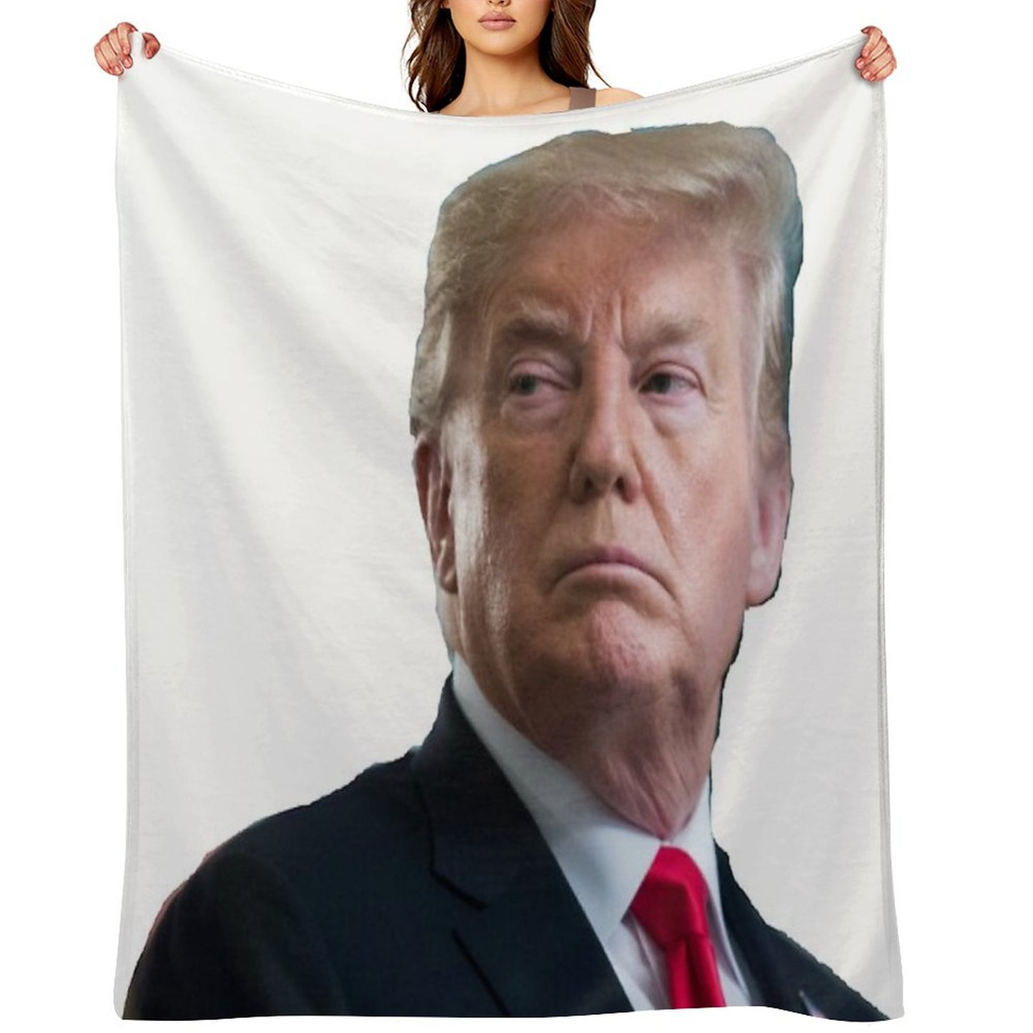 Trump Throw Blanket