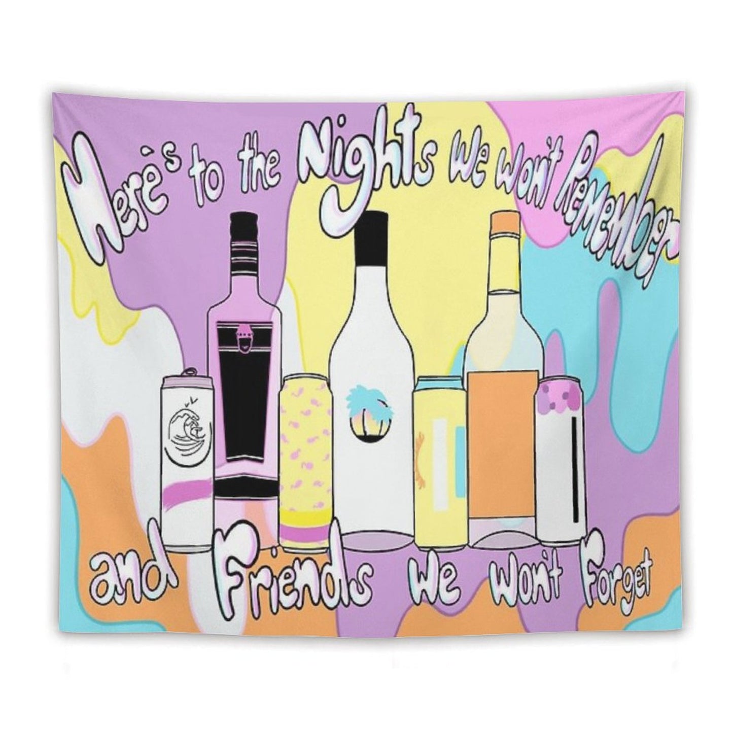 Nights We Won’t Remember And Friends We Won’t Forget Tapestry