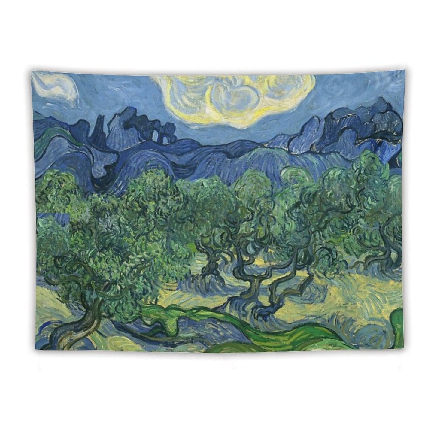 The Olive Trees by Vincent Van Gogh Tapestry