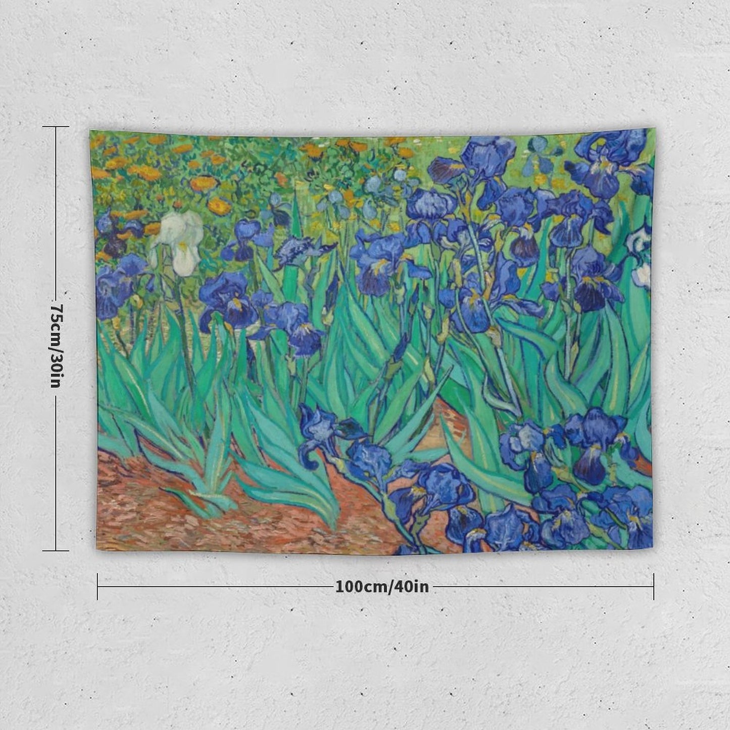 Van Gogh’s Irises Tapestry
