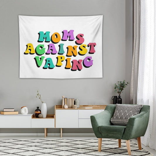 Moms Against Vaping Tapestry