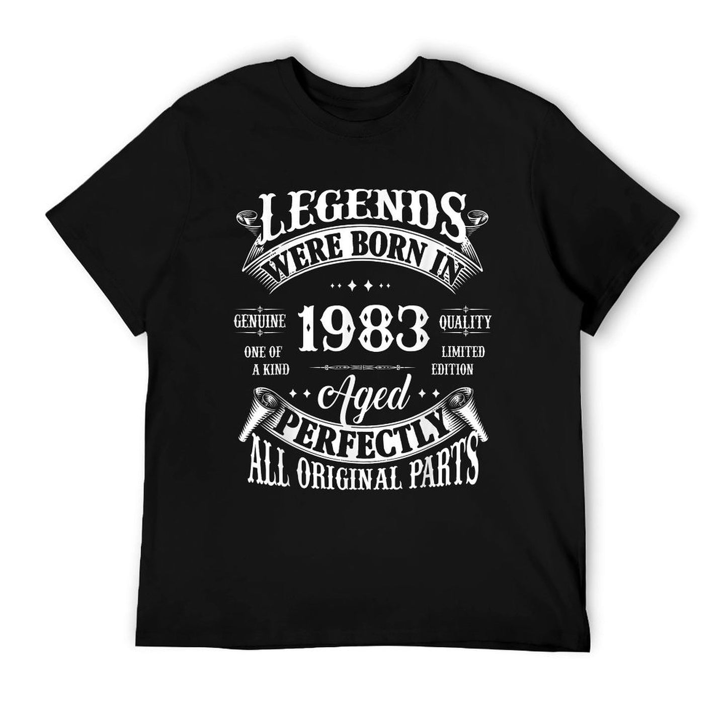 42nd Birthday Vintage Legends Born In 1983 42 Years Old T-Shirt