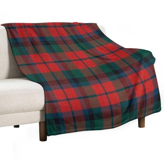 MacNaughton Scottish Tartan Throw Blanket