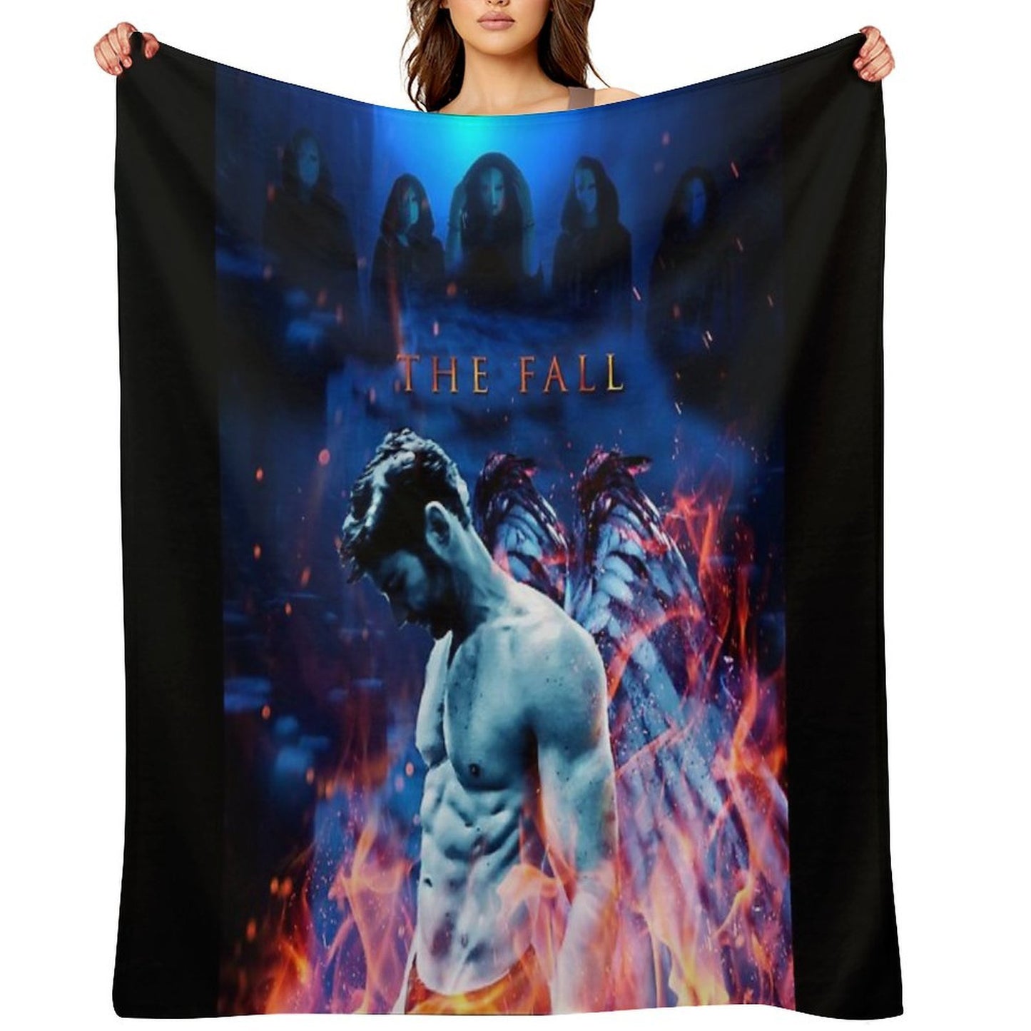 Lucifer - The Fall Throw Blanket
