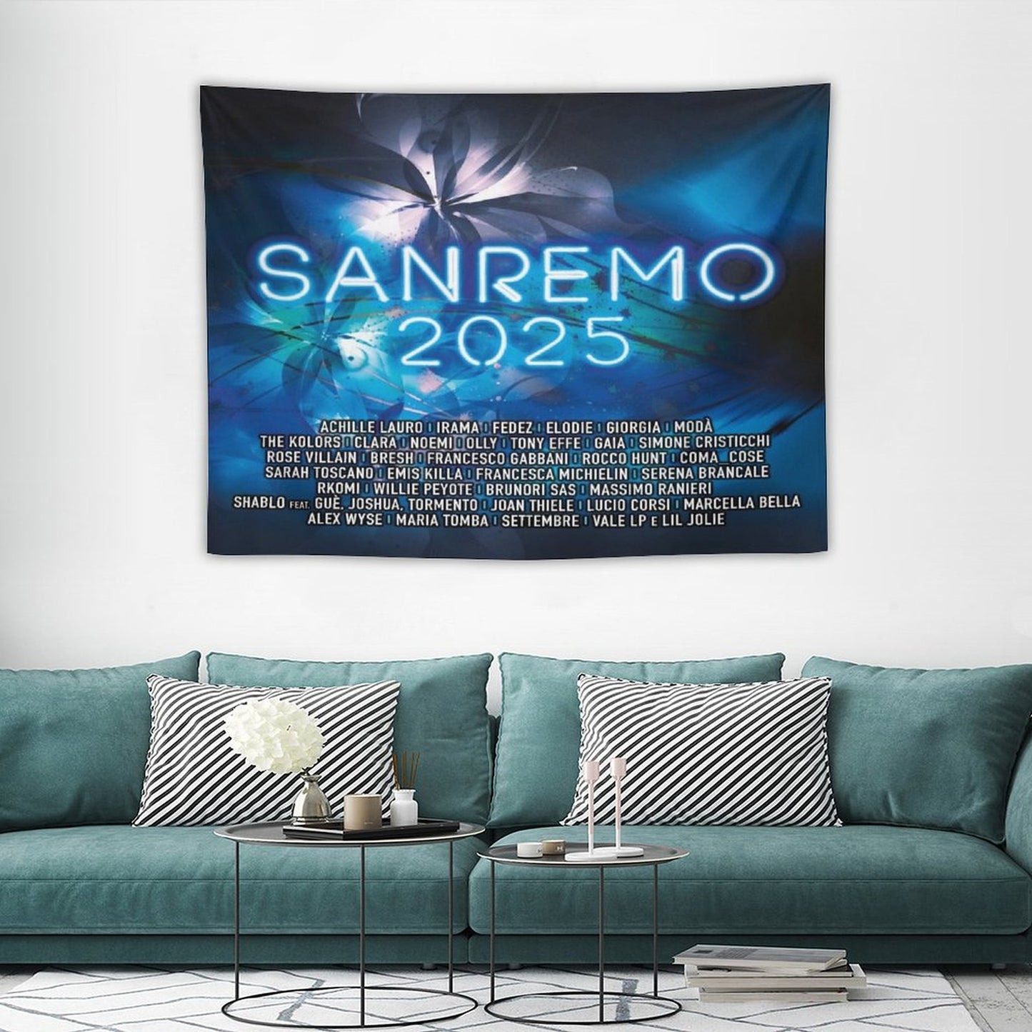 SANREMO 2025 Tapestry