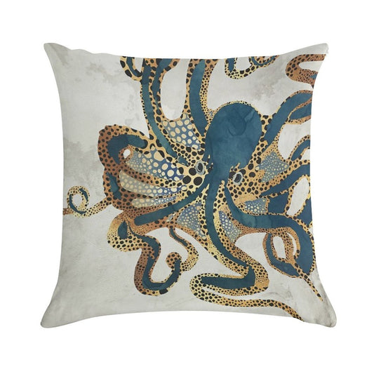 Underwater Dream VI Soft Fade-Resistant Throw Pillow