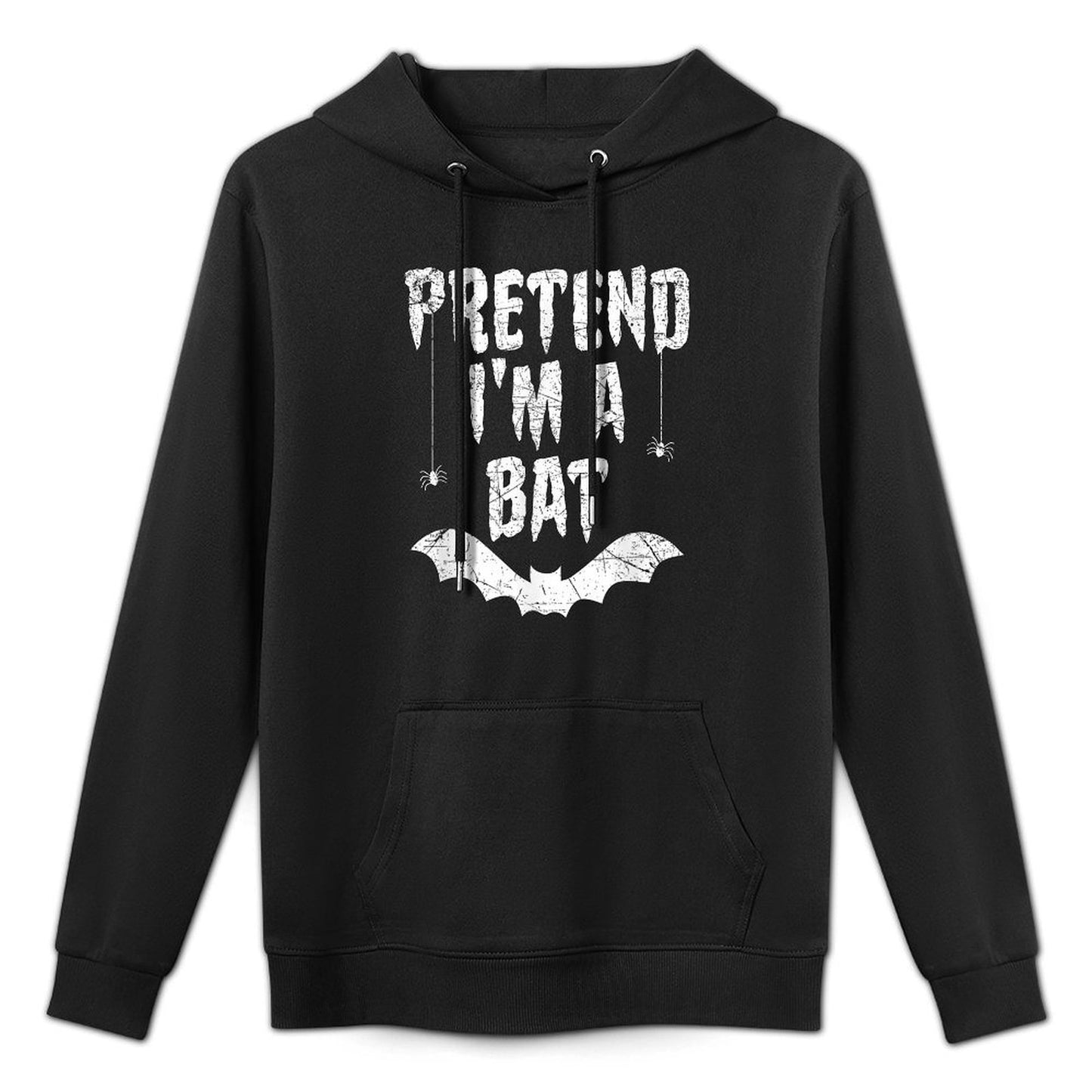 Funny Pretend Im A Bat Easy Costume Lazy Halloween Customizable Surface Hoodie
