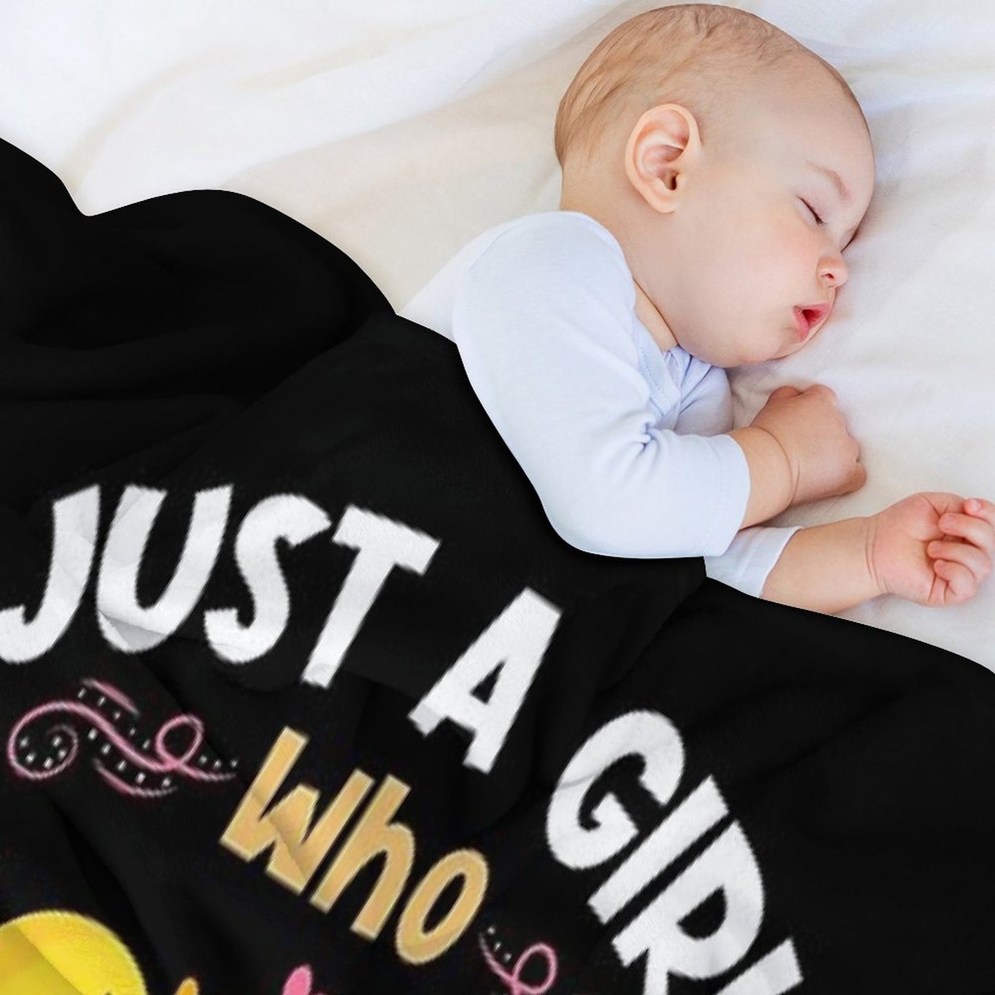 Just A Girl Who Loves Ducks Gift Throw Blanket