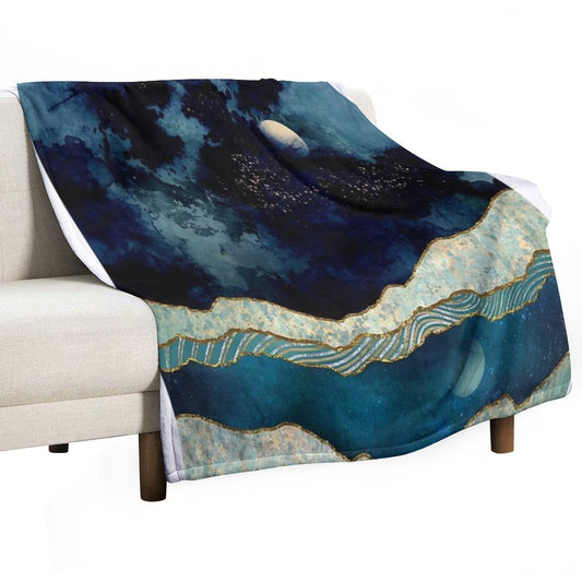 Indigo Sky Throw Blanket