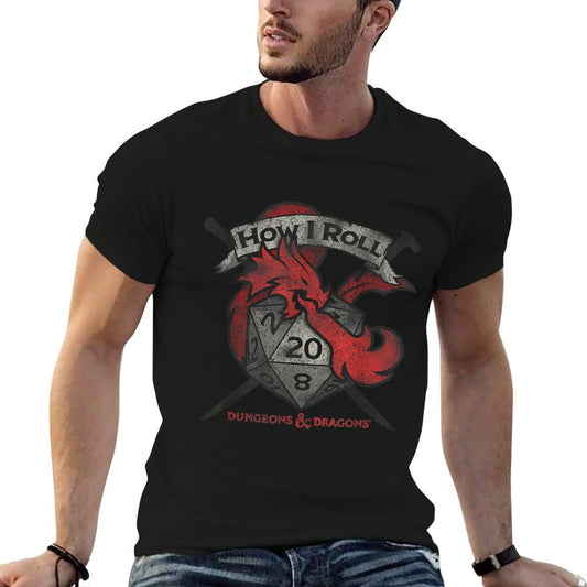 Dungeons & Dragons How I Roll T-Shirt