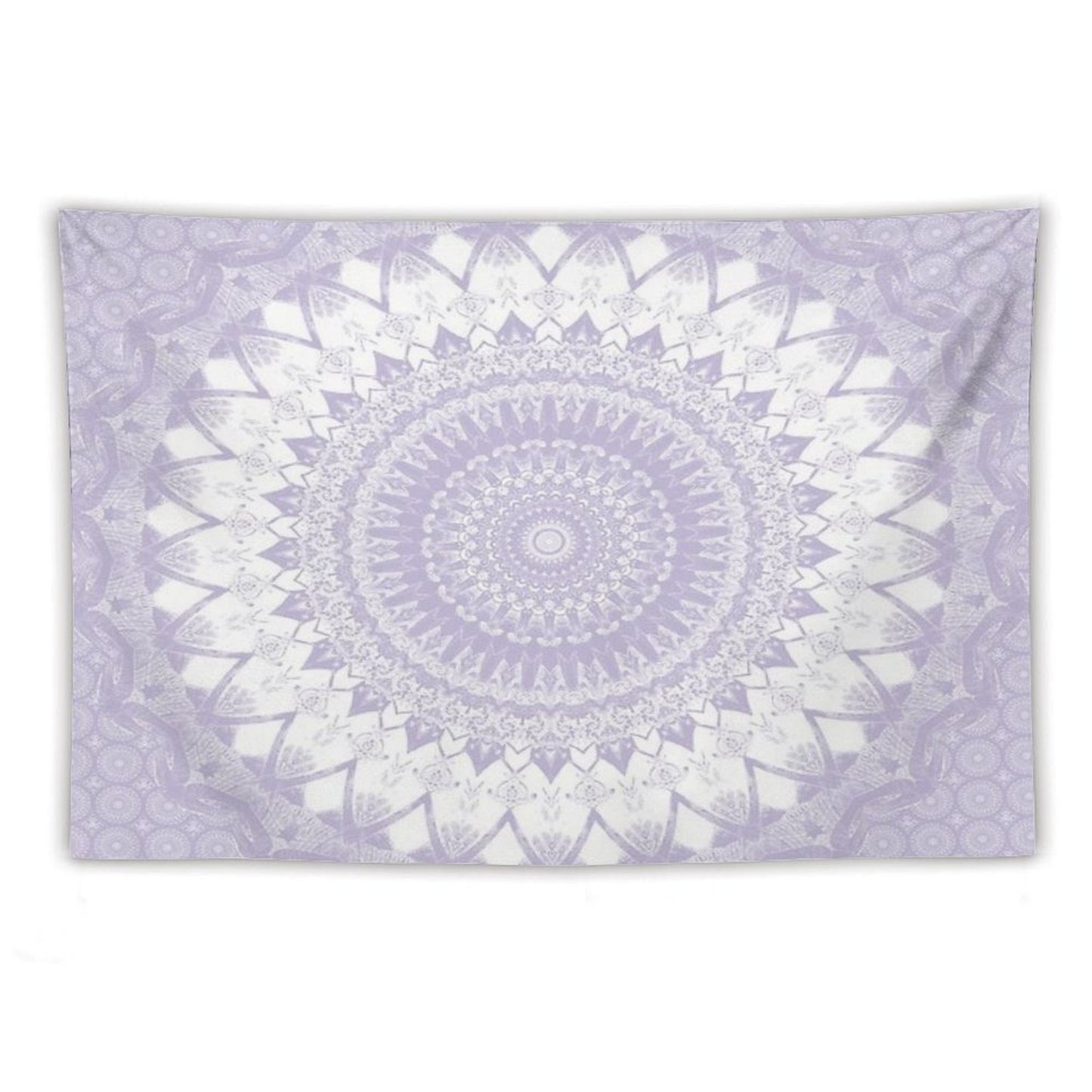 Boho Pastel Purple Mandala Tapestry
