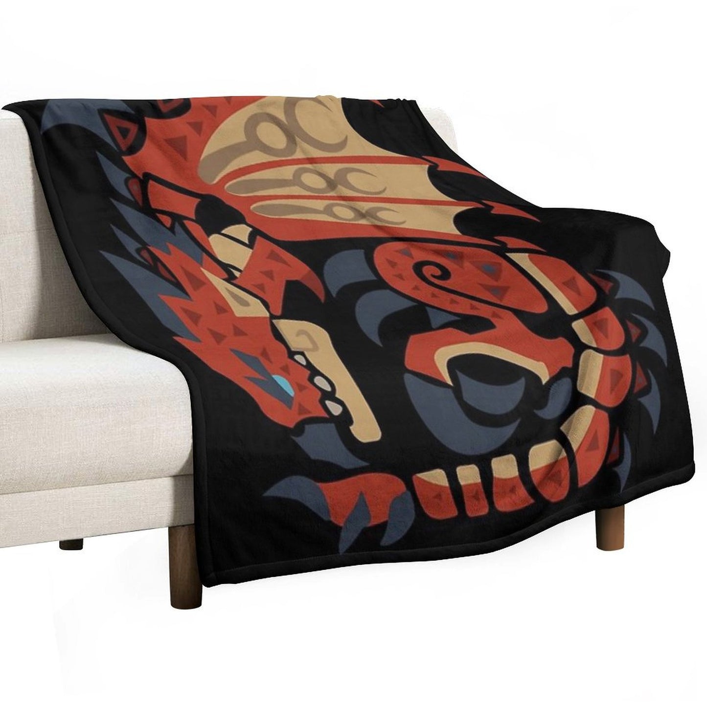Rathalos - MHW Throw Blanket