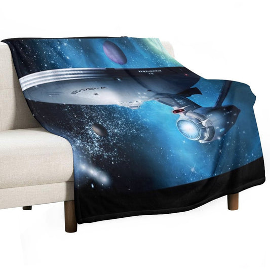 Enterprise A - Where Silence Has Lease Throw Blanket