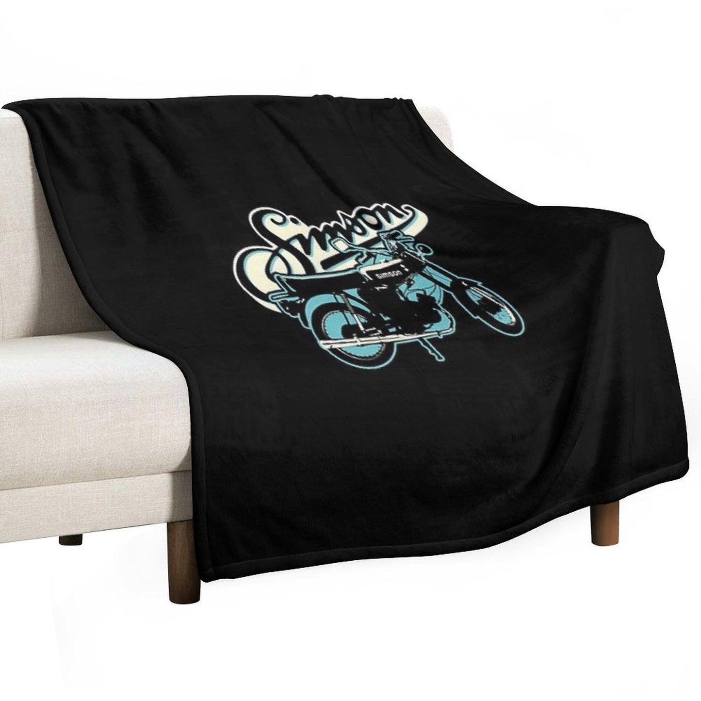 S51 Moped Drivers And GDR Fans. Throw Blanket