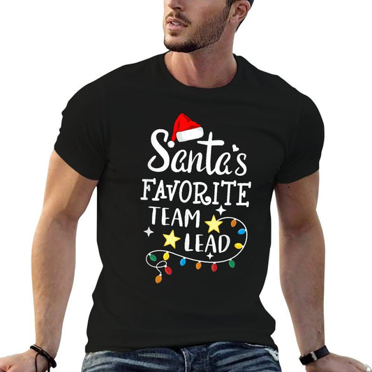 Santas Favorite Team Lead Christmas Manager - Team Leader Breathable T-Shirt