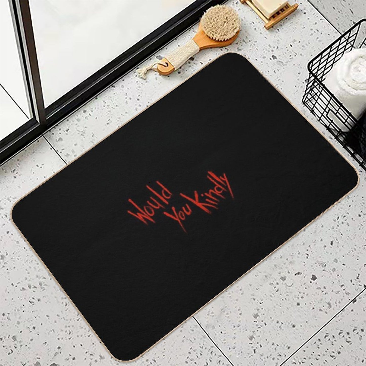 Would You Kindly Bath Mat