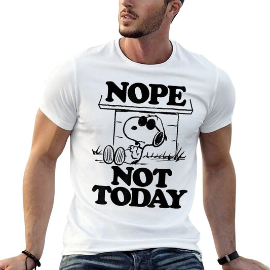 Peanuts - Joe Cool Nope Not Today Vintage-inspired T-Shirt