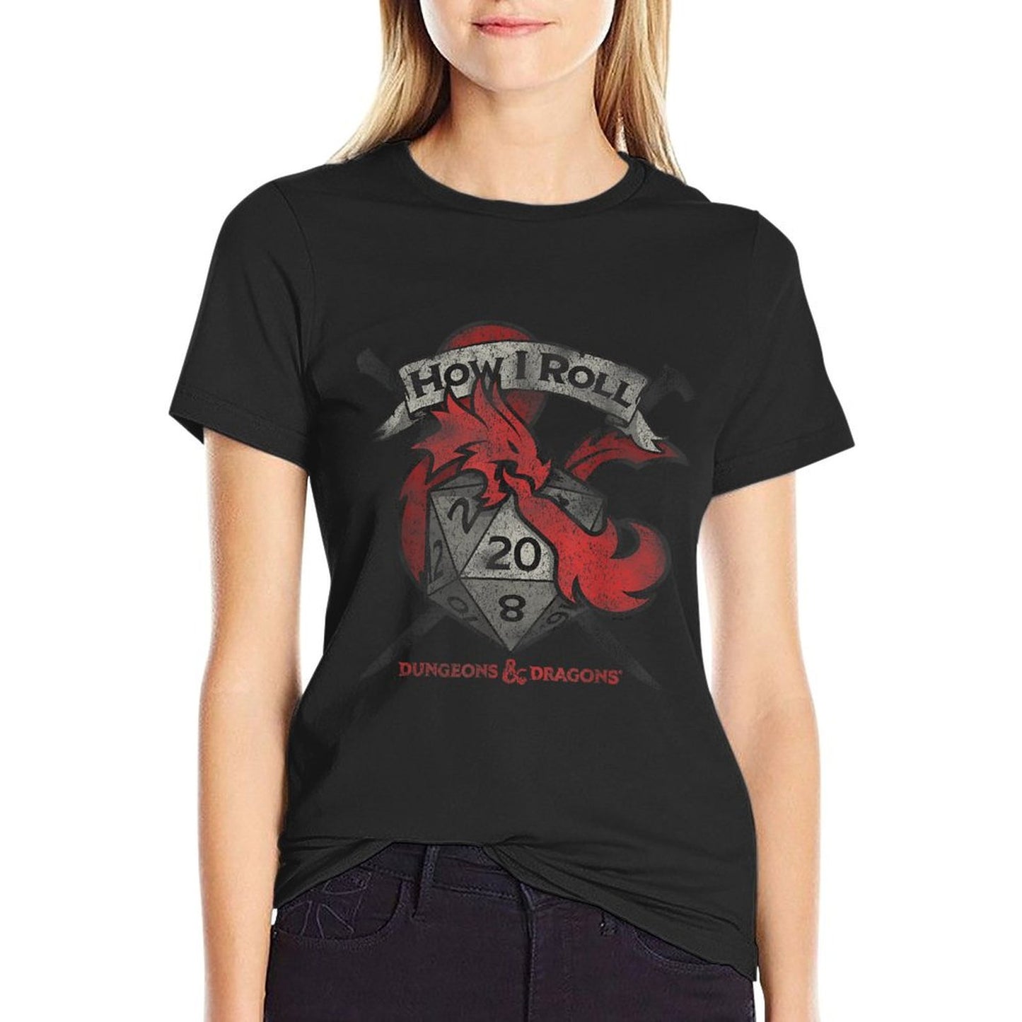 Dungeons & Dragons How I Roll T-Shirt