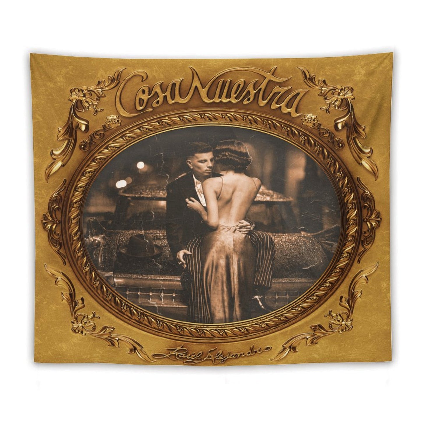 Rauw Alejandro - Cosa Nuestra (English Translation) Tapestry