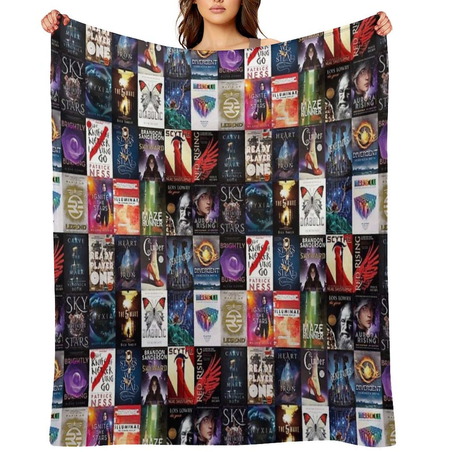 YA Sc-fi Throw Blanket