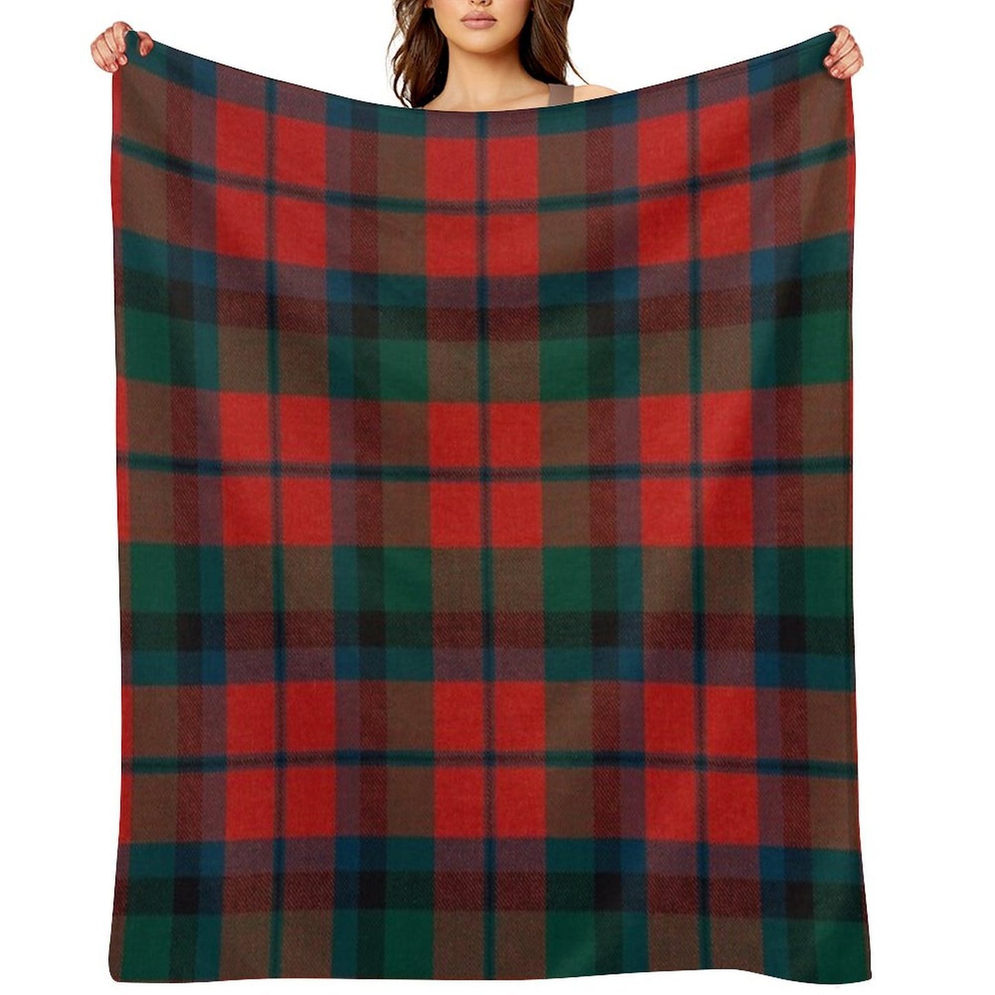 MacNaughton Scottish Tartan Throw Blanket
