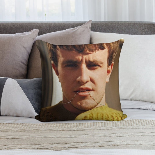 Normal People - Connell Waldron with Chain Soft Durable Construction Throw Pillow