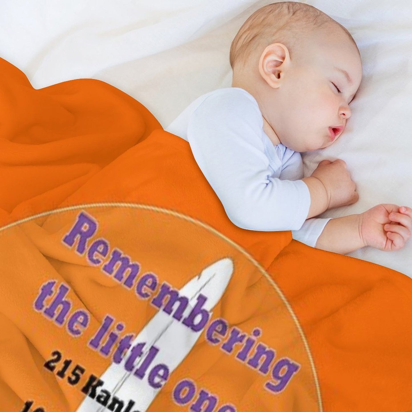 1505 Remembering The Little Ones Throw Blanket