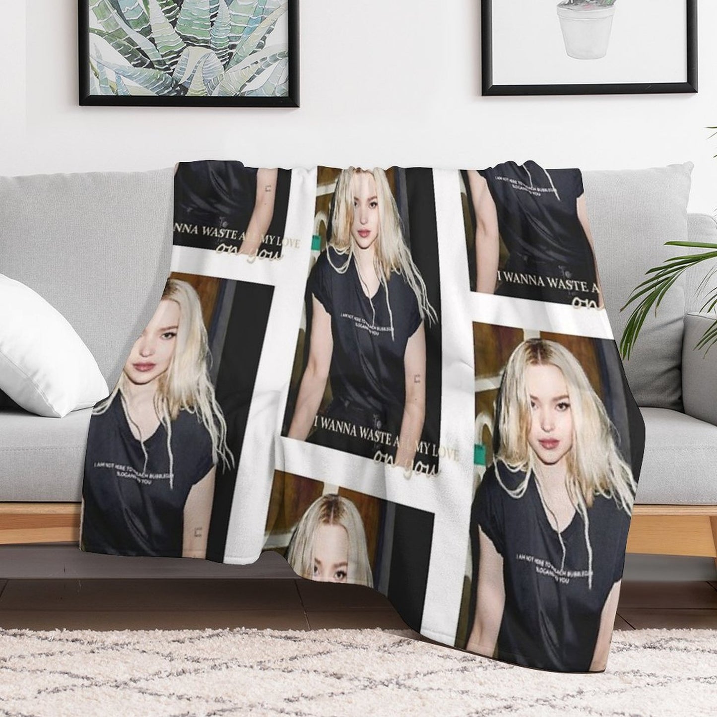 Dove Cameron - Waste Throw Blanket
