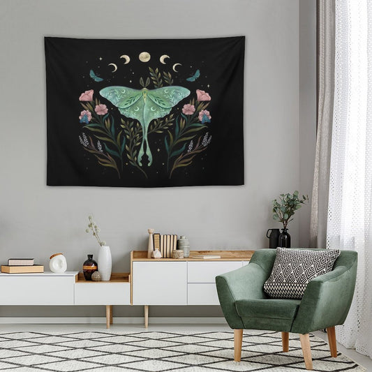 Luna And Forester Tapestry