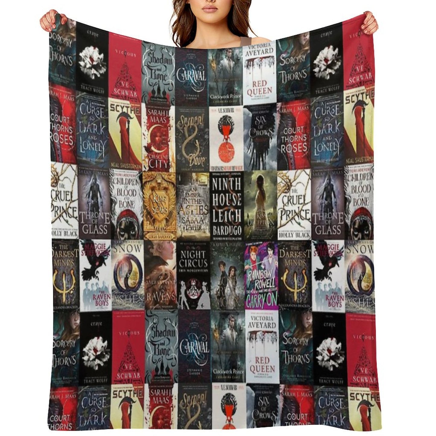 YA Young Adult Fantasy Books Blanket Throw Blanket