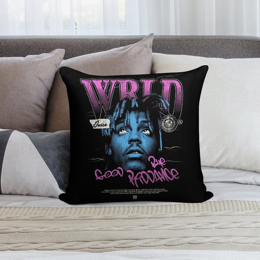 Juice WRLD Halftone Soft Style Accent Throw Pillow