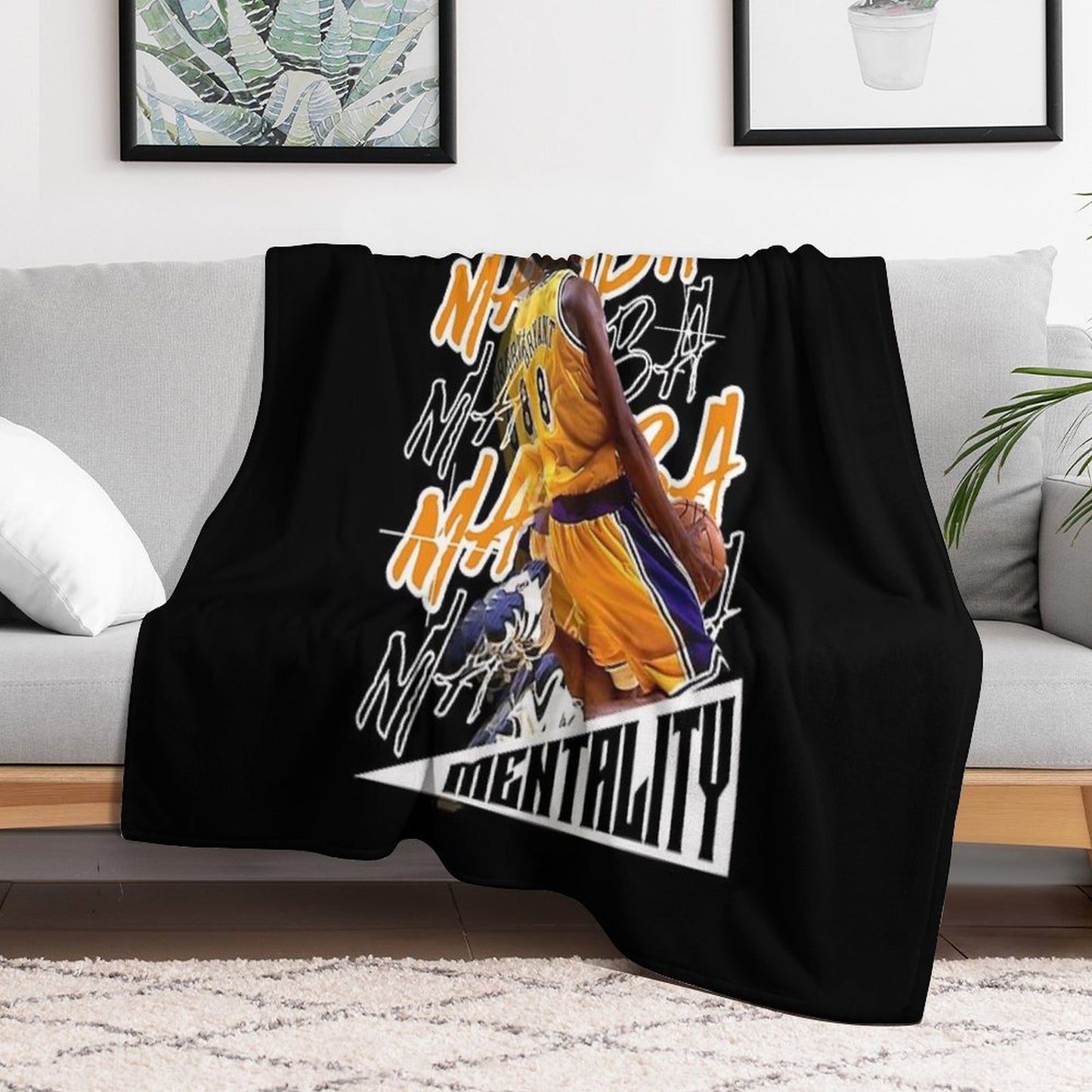 Kobe Throw Blanket