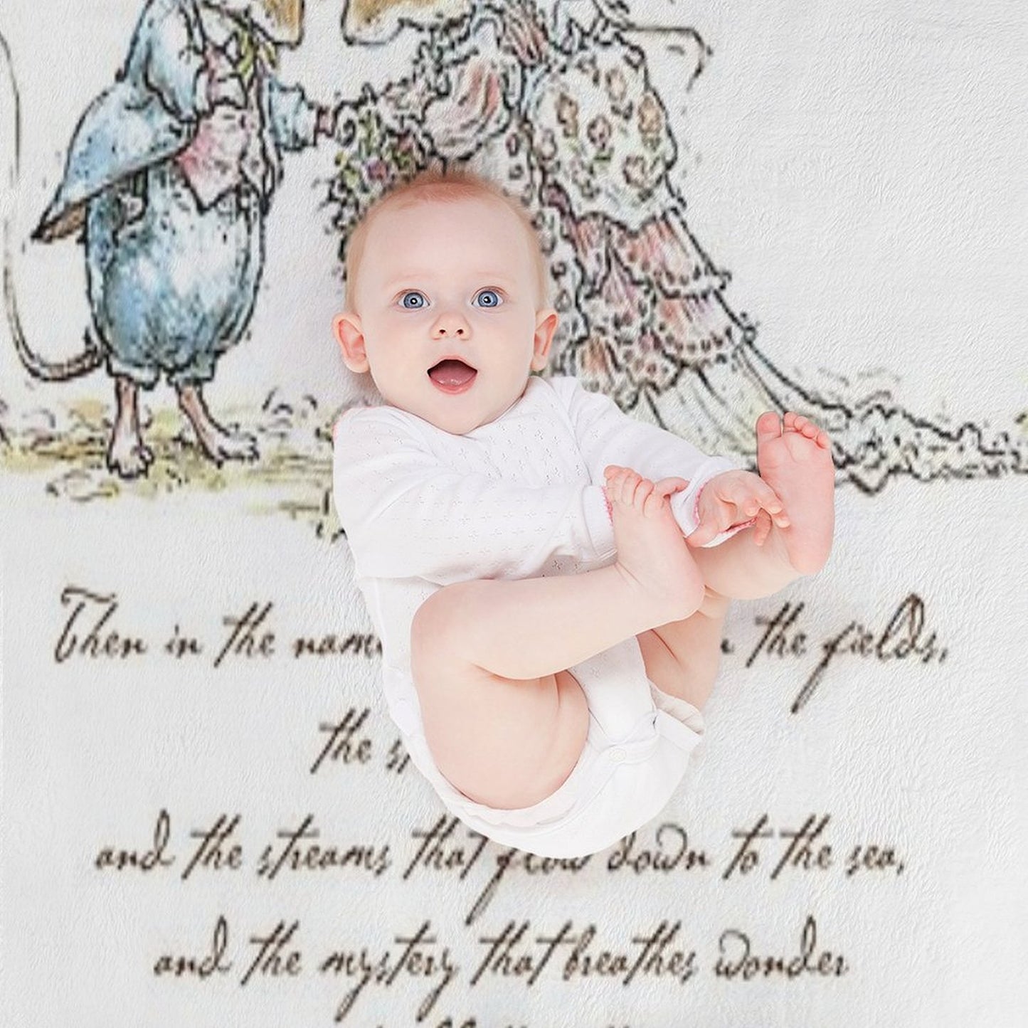 I Pronounce You Mouse And Wife Throw Blanket