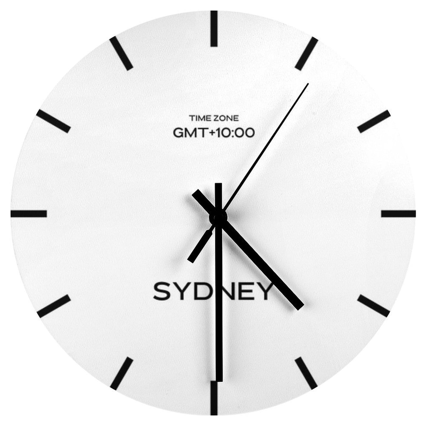 Sydney GMT Time Zone World Wall Clock Wall Clock