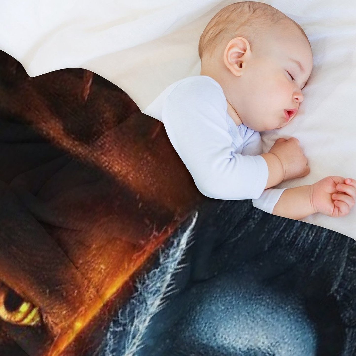 Mortal Kombat Look Throw Blanket