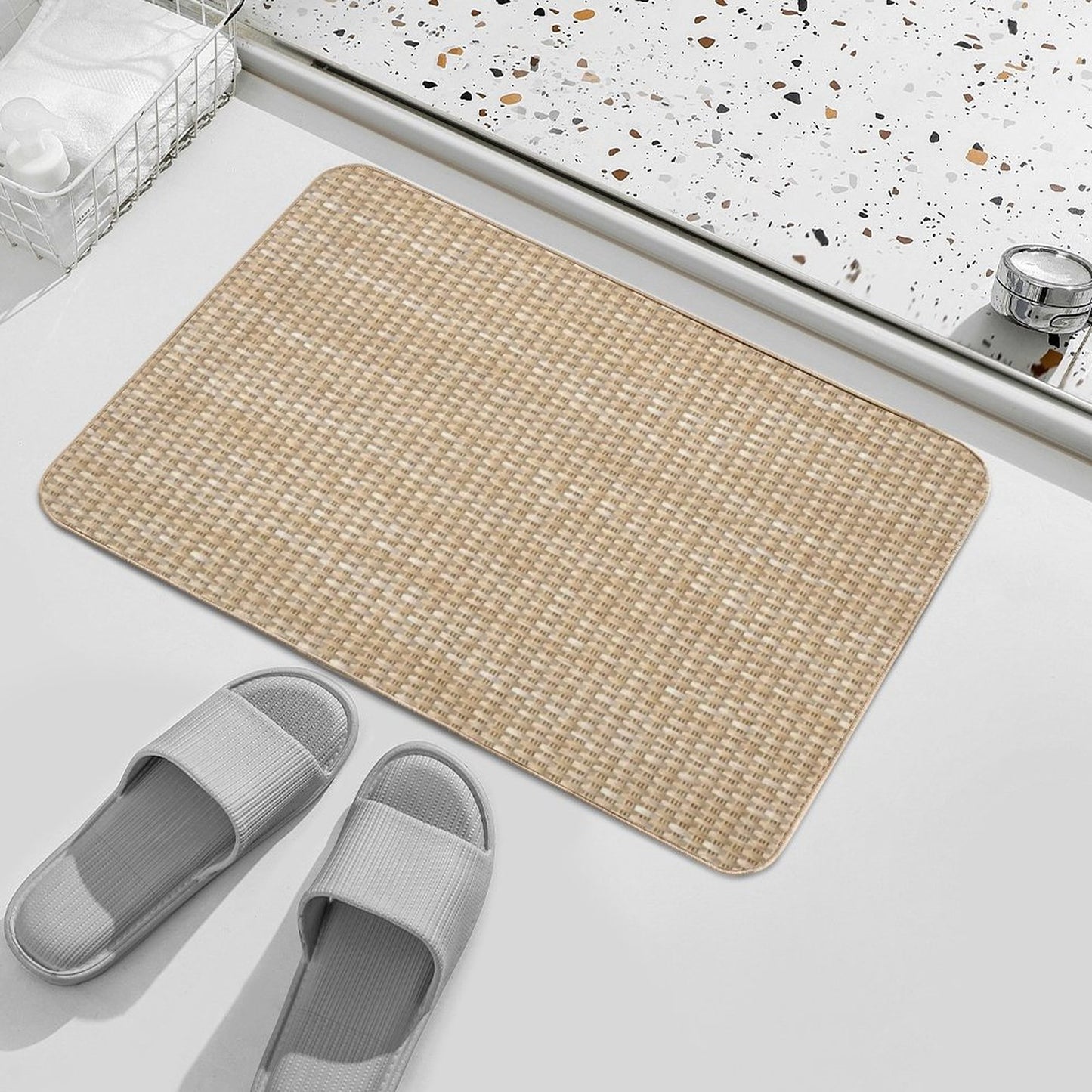 Wicker Bath Mat