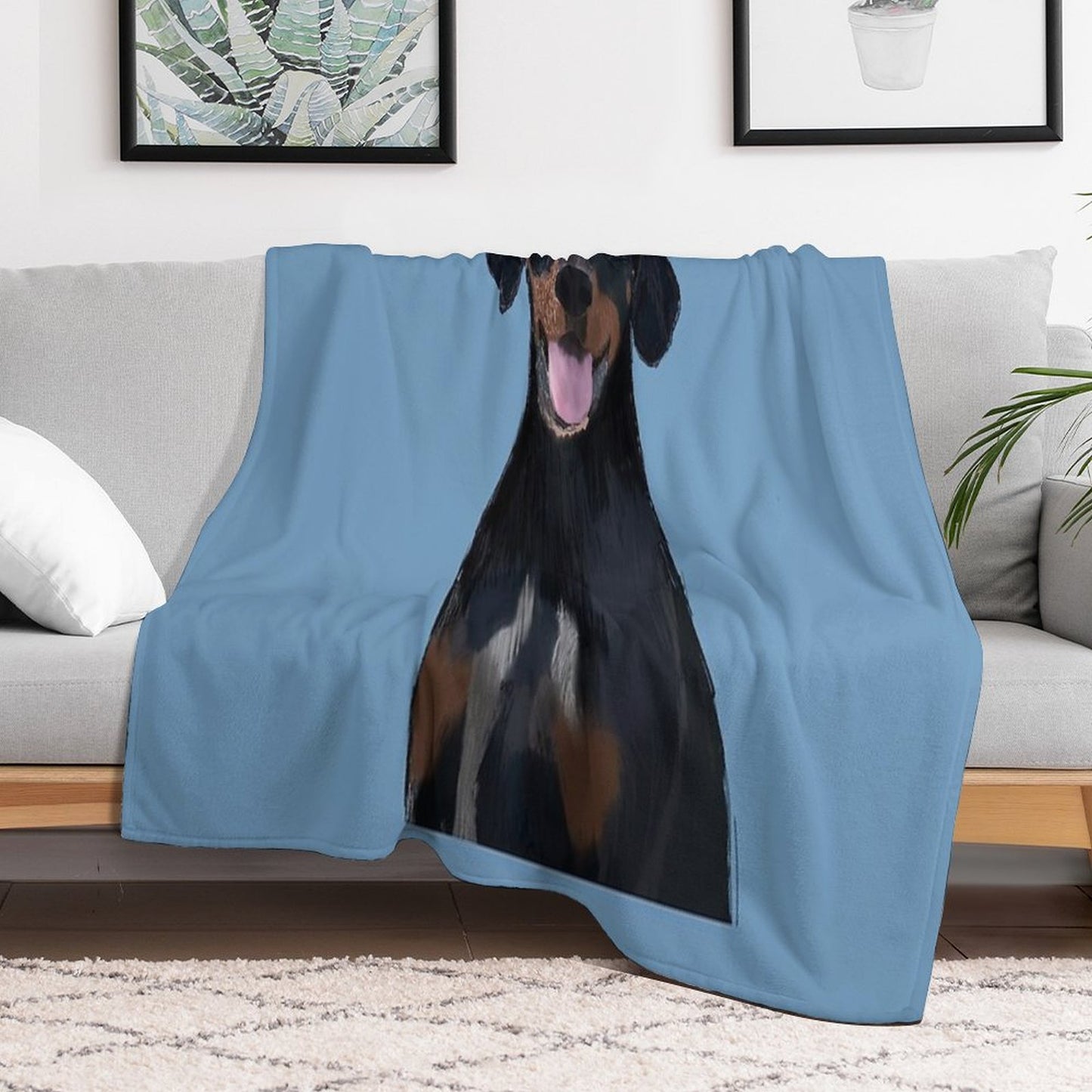 The Dog Throw Blanket